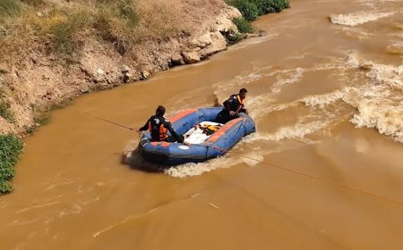 Şanlıurfa'da otomobil sulama kanalına uçtu. Sürücü kayboldu