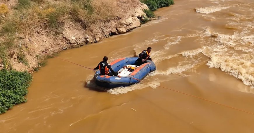 Şanlıurfa'da otomobil sulama kanalına uçtu. Sürücü kayboldu
